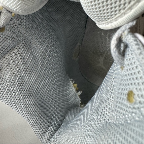 Nike Air Jordan 1 Mid Athletic Shoes - White Cement - Men's size 12 - Picture 16 of 16